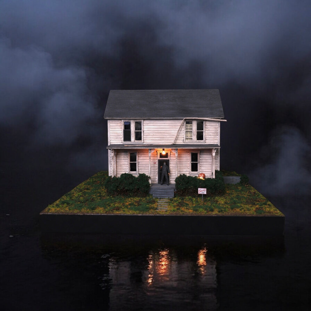 Michael Myers House Diorama Inspired by Halloween Movie